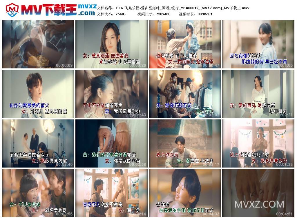 F.I.R.飞儿乐团-爱在蔓延时_国语_流行_YEA00012